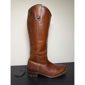Frye Melissa Button Tall Boot Brown Leather * RIGHT BOOT ONLY* Amputee Women 7.5